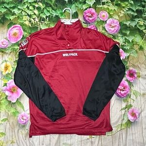 adidas Red and Black Lightweight Jacket